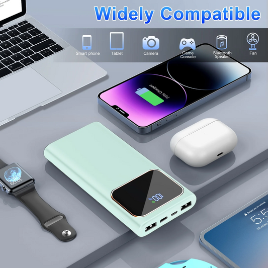 Btootos Portable Charger, 20000mah Power Bank, 22.5W Fast Charging Battery Pack with Usb-c/Usb-a Output, Digital Display Portable Phone Charger for iPhone 16/15/14/13 Pro Samsung Google LG iPad AirPods