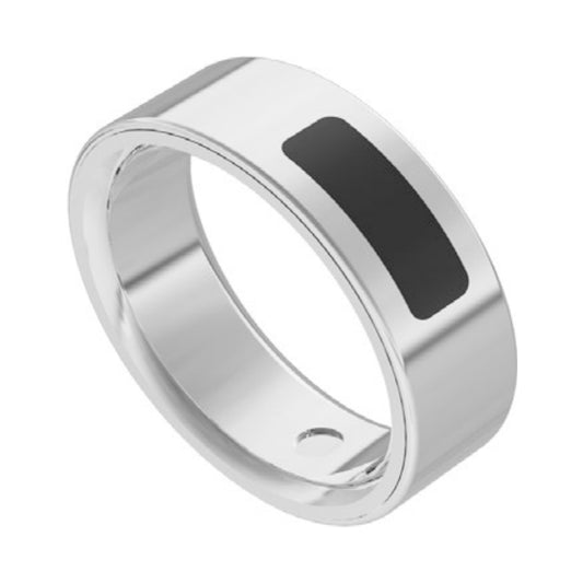 Btootos Smart Ring for Women Men, Bluetooth 5.4 Fitness Ring with Touch, Fitness Tracker with Vibration Reminder, IP68 Waterproof Ring with 6-Day Battery Life for iPhone/Android (Silver, Size 10)