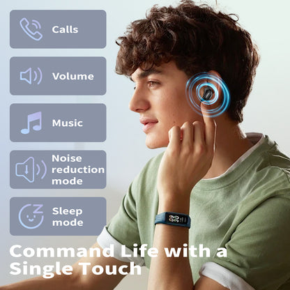 Aptkdoe Sleep Earbuds, Mini ANC Wireless Earbuds, In Ear Bluetooth 5.4 Headphones Deep Bass Stereo, 48H Playtime Ear Buds with 4 Noise Cancelling Mic, IP7 Waterproof Earphones for Side Sleepers,Touch Control