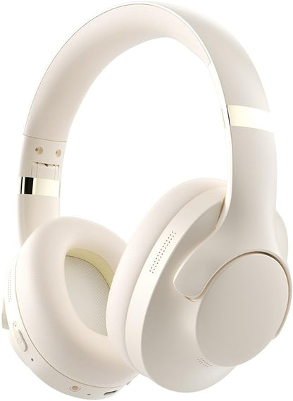 GAGZ Active Noise Cancelling Headphones with Microphone-100H Playtime, Headphones Wireless with Deep Stereo Sound, Foldable Comfort, Bluetooth Headphones Wireless for Travel, Work or Commute