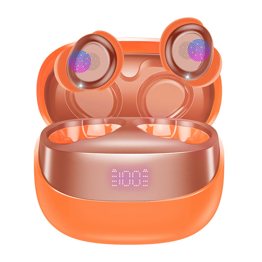 Aptkdoe Sleep Earbuds, Noise Cancelling Wireless Ear buds for Side Sleepers, Bluetooth 5.4 in Ear Light-Weight Mini Headphones, 47H Playtime Clear Calls Earphones for Sleeping, Exercising, Working, Hiking
