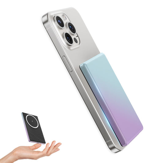 MUGO Magsafe Portable Charger, Ultra Slim 5000mAh Magnetic Wireless Portable Charger, Compatible with iPhone 16/15/14/13/12 Pro Max Pro Plus, with Type-C Cable 20W PD Fast Charging