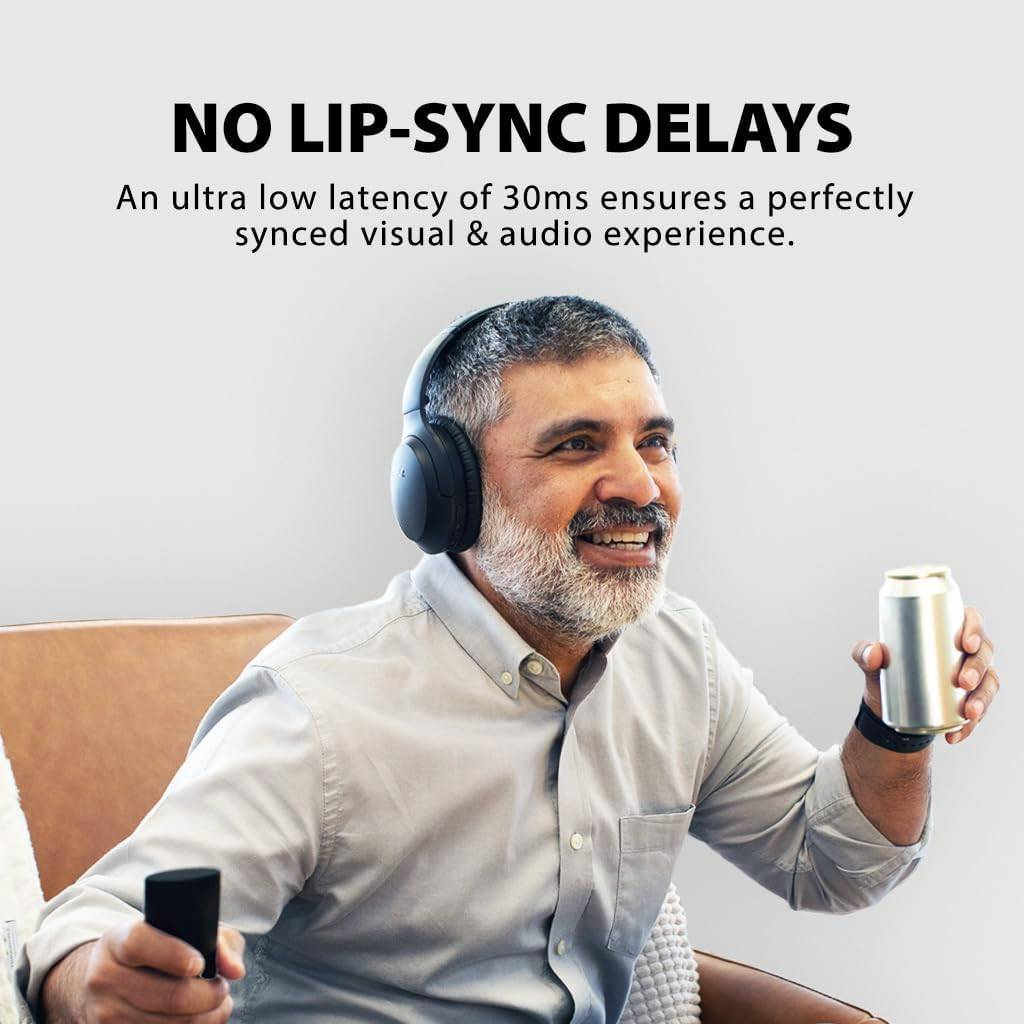 POMIZQU Wireless Headphones for TV Watching with Clear Dialogue, Compatible with TVs Equipped with Optical or AUX Audio Output Ports