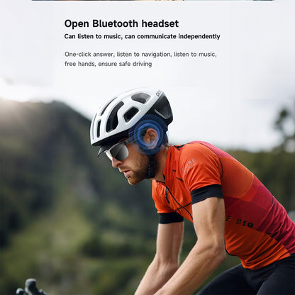 Aptkdoe Smart Glasses, Bluetooth 5.4 Glasses with Built-in Mic & Open Ear Speakers, IP68 Waterproof Wireless Glasses with Voice Assistant Compatible for IOS/Android, Unisex