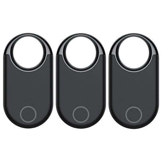 Aptkdoe Bluetooth Tracker, Smart GPS Locator Tracking Device, Item Finder for Keys, Wallet, Luggage, Pets, Use with Phones and Tablets Android or Later, Black