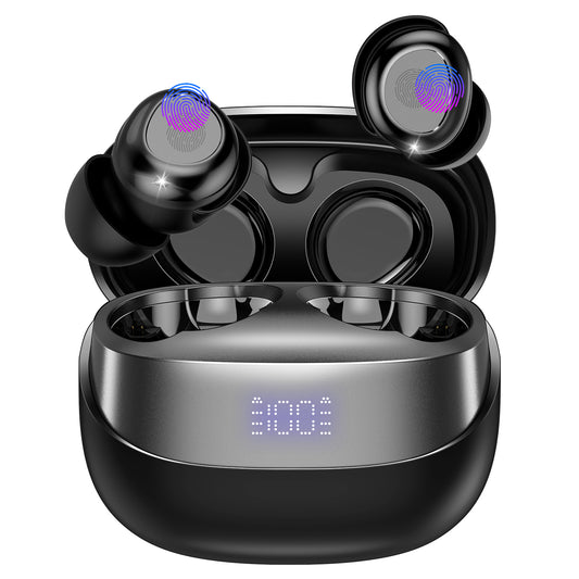 Aptkdoe Sleep Earbuds, Noise Cancelling Wireless Ear buds for Side Sleepers, Bluetooth 5.4 in Ear Light-Weight Mini Headphones, 47H Playtime Clear Calls Earphones for Sleeping, Exercise, Working, Hiking