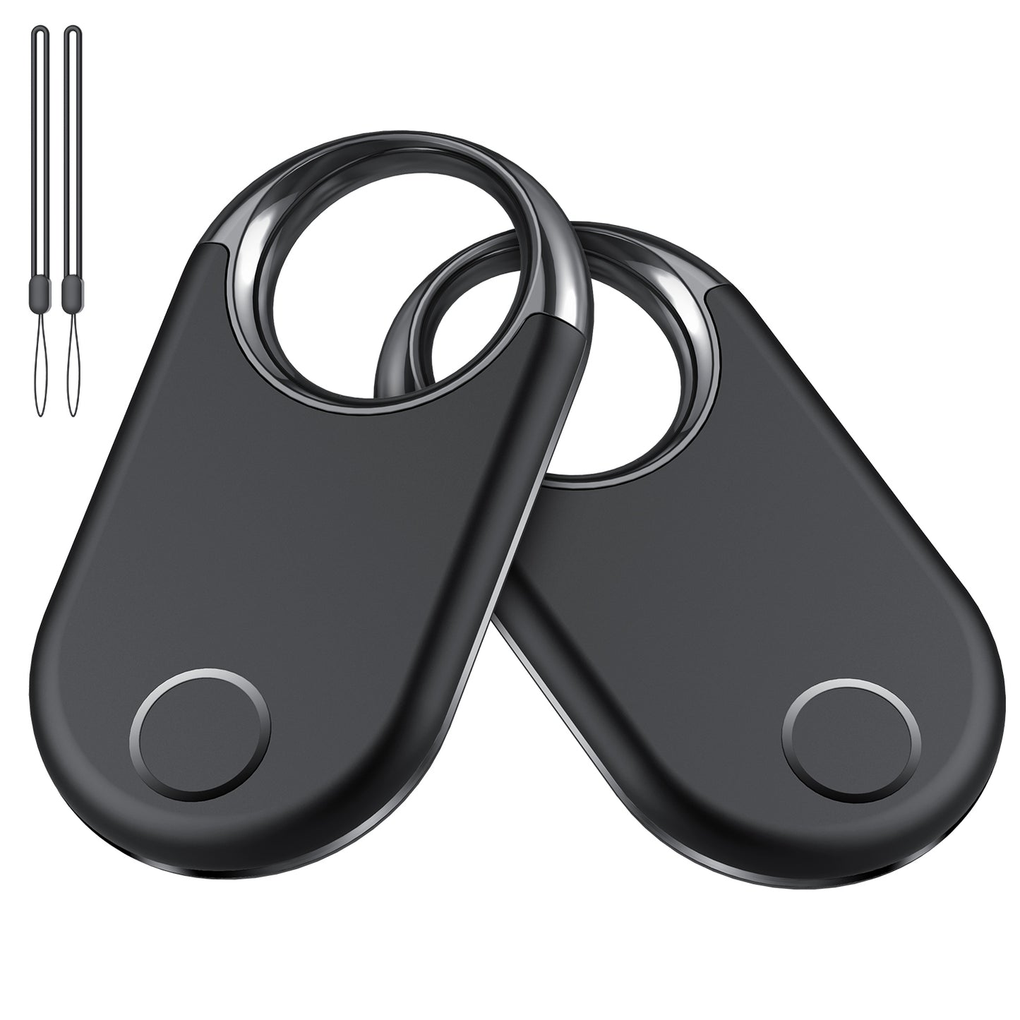 Aptkdoe Bluetooth Tracker, Smart GPS Locator Tracking Device, Item Finder for Keys, Wallet, Luggage, Pets, Use with Phones and Tablets Android or Later, Black