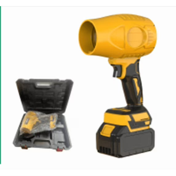 Btootos Leaf Blower Cordless, 21V Lightweight Leaf Blower, 2 X 3.0Ah Batteries and Charger, Infinitely Variable Speed, 31000RPM Cordless Electric Blower for Lawn Care, Patio, Dust, Blowing Leaves