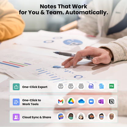 Btootos High-Definition Smart Voice Recorder - Bluetooth V5.4, Long Battery Life, Real-Time Translation, Multifunctional Recording Device