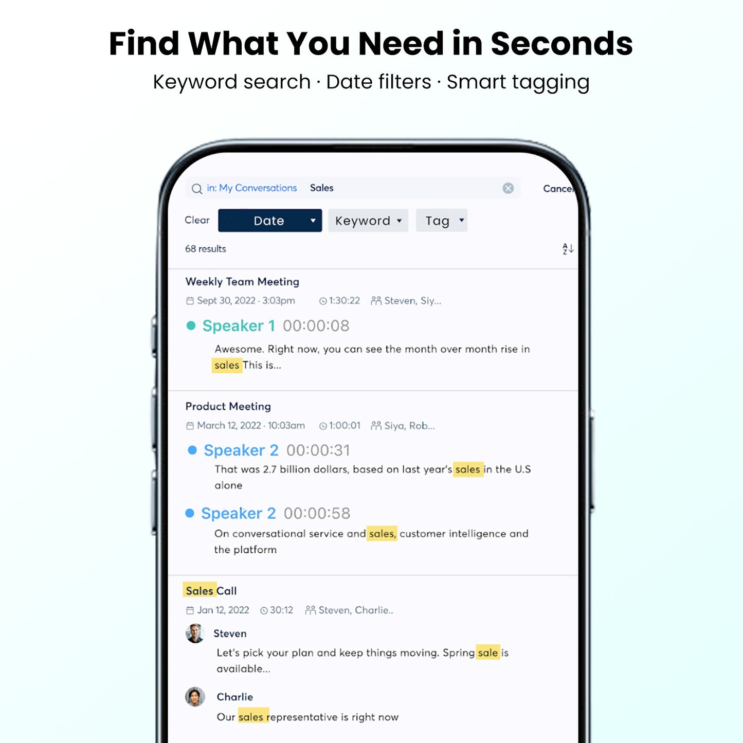 Btootos High-Definition Smart Voice Recorder - Bluetooth V5.4, Long Battery Life, Real-Time Translation, Multifunctional Recording Device