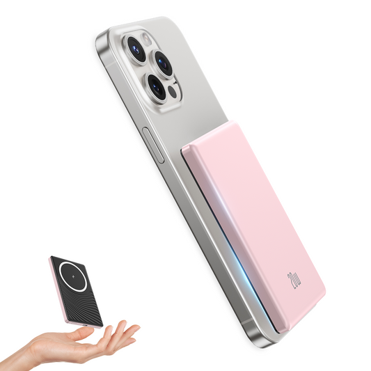 MUGO Magsafe Portable Charger, Ultra Slim 5000mAh Magnetic Wireless Portable Charger, Compatible with iPhone 16/15/14/13/12 Pro Max Pro Plus, with Type-C Cable 20W PD Fast Charging
